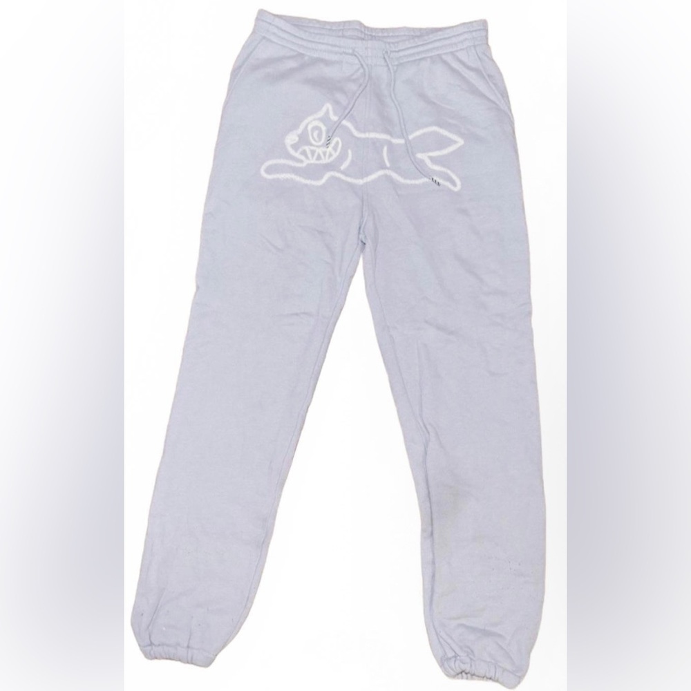 Men's Light Gray/blue Ice Cream Sweatpants, Medium